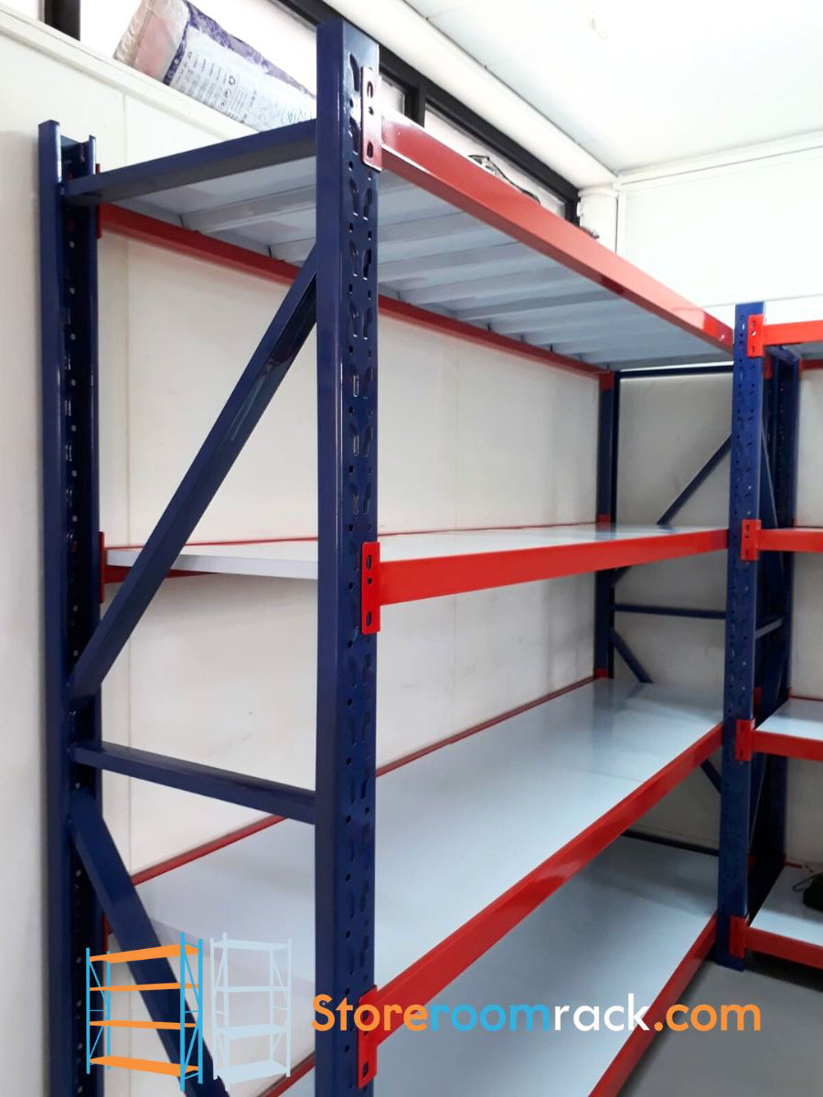 Office storage room — Corporate office, commercial racking installation in Singapore