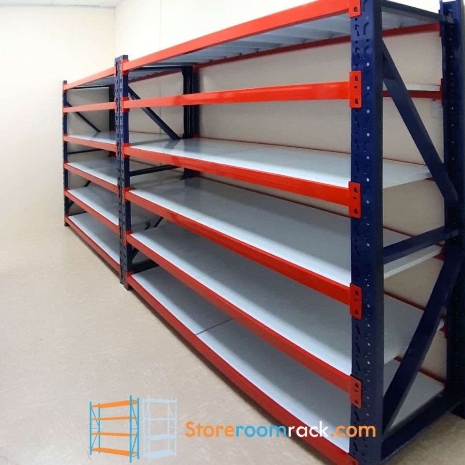 Components room — Engineering store, commercial racking installation in Singapore